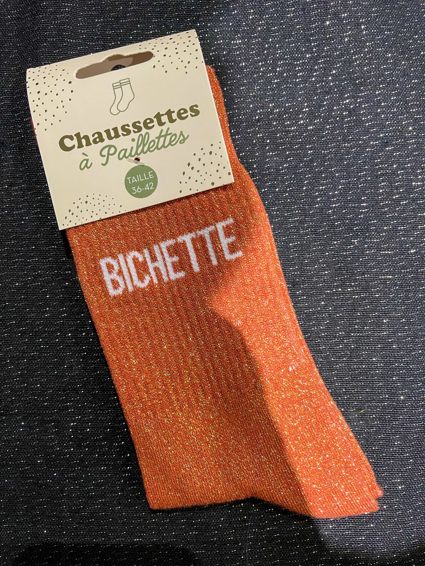 Chaussettes à paillettes