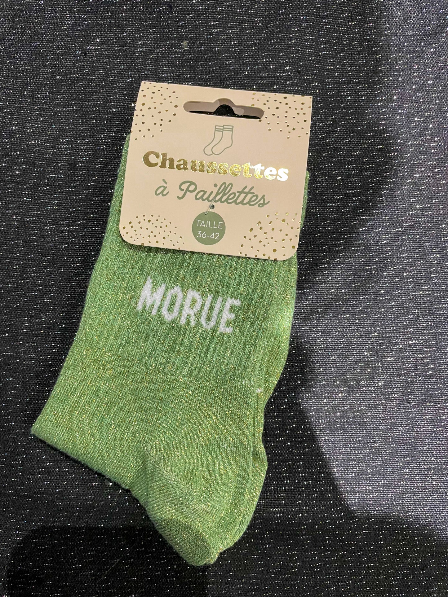 Chaussettes à paillettes