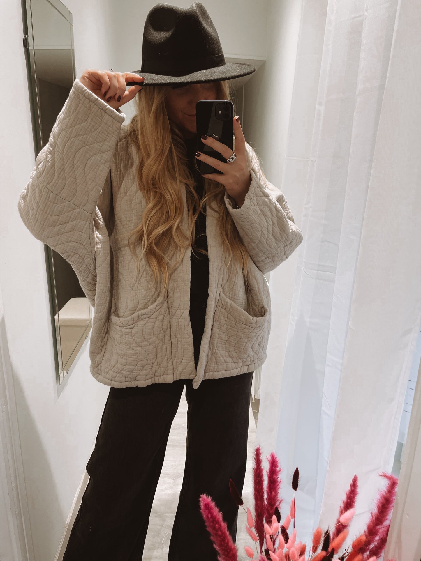 Veste oversize Wild - Beige