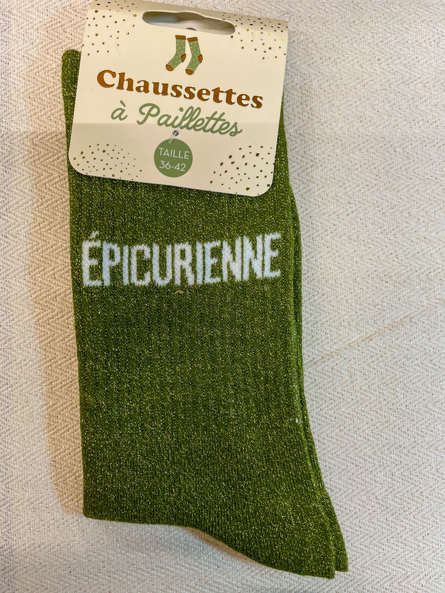 Chaussettes à paillettes