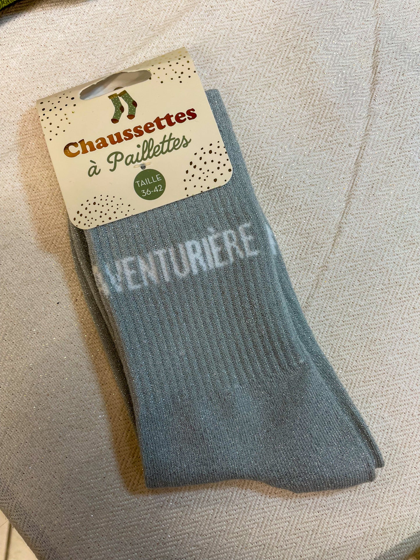 Chaussettes à paillettes