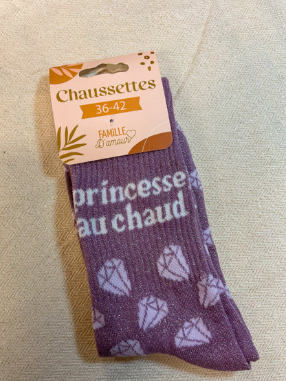 Chaussettes à paillettes