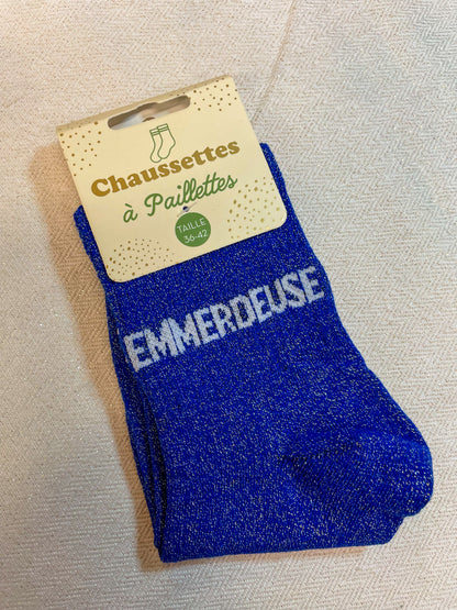 Chaussettes à paillettes