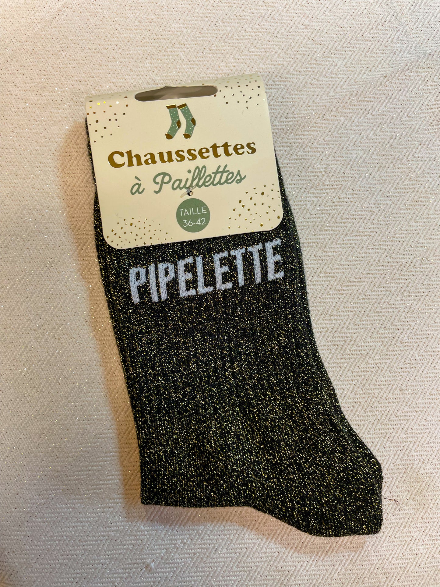 Chaussettes à paillettes