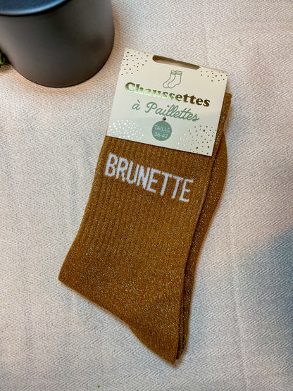 Chaussettes à paillettes