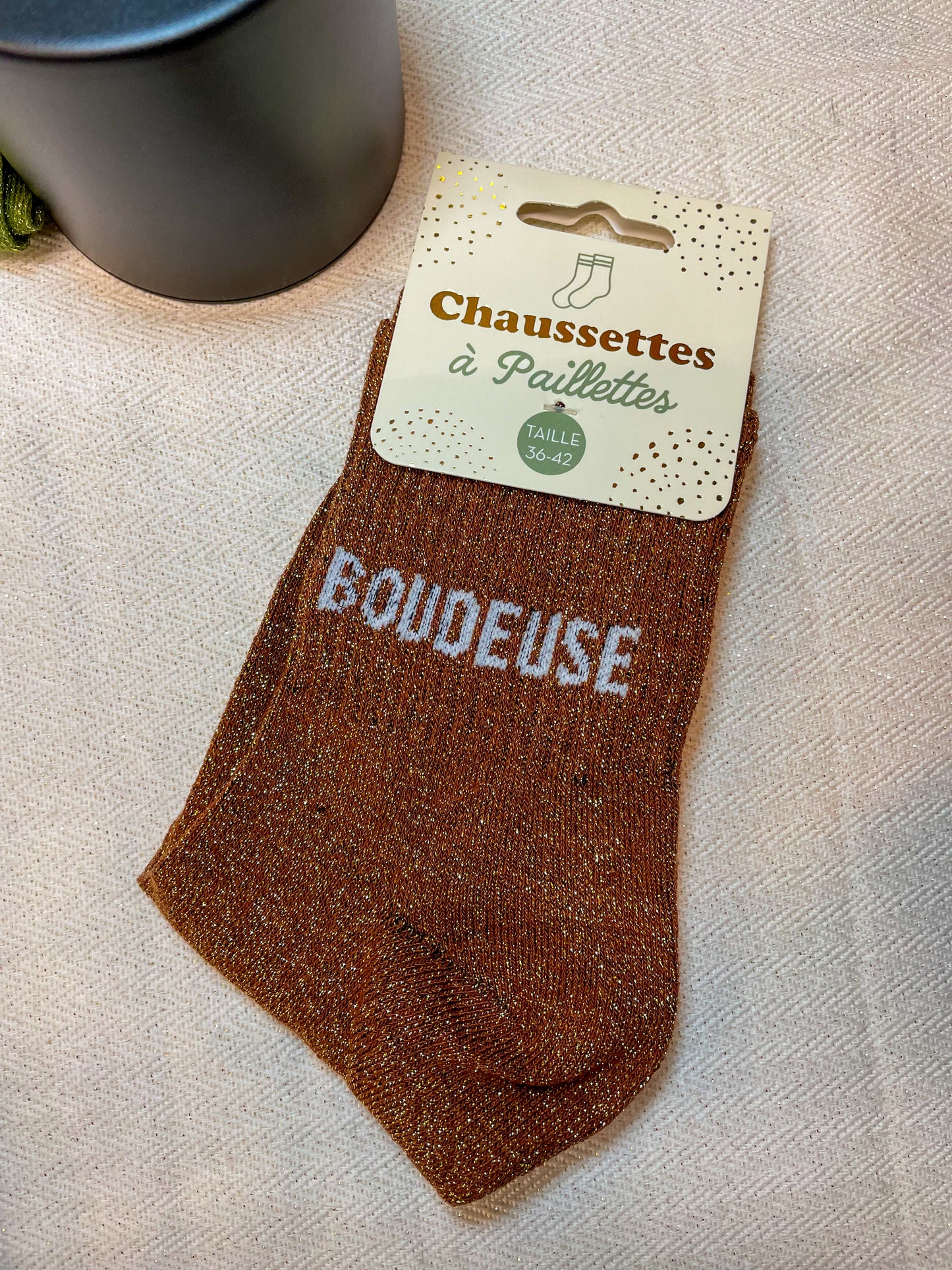 Chaussettes à paillettes