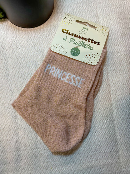 Chaussettes à paillettes