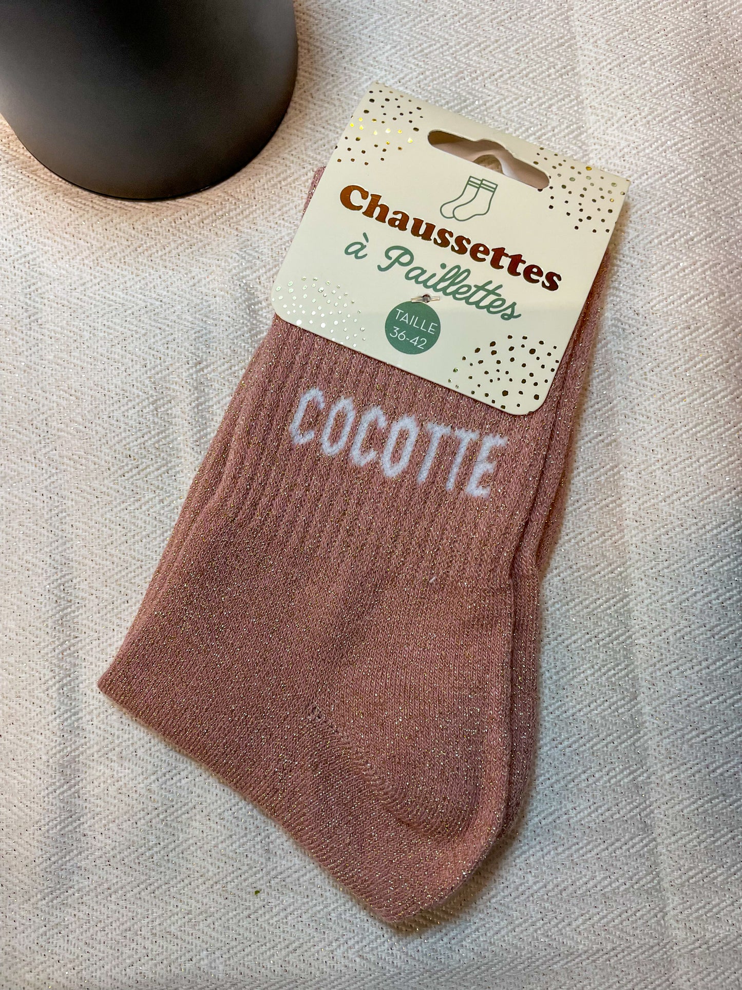 Chaussettes à paillettes