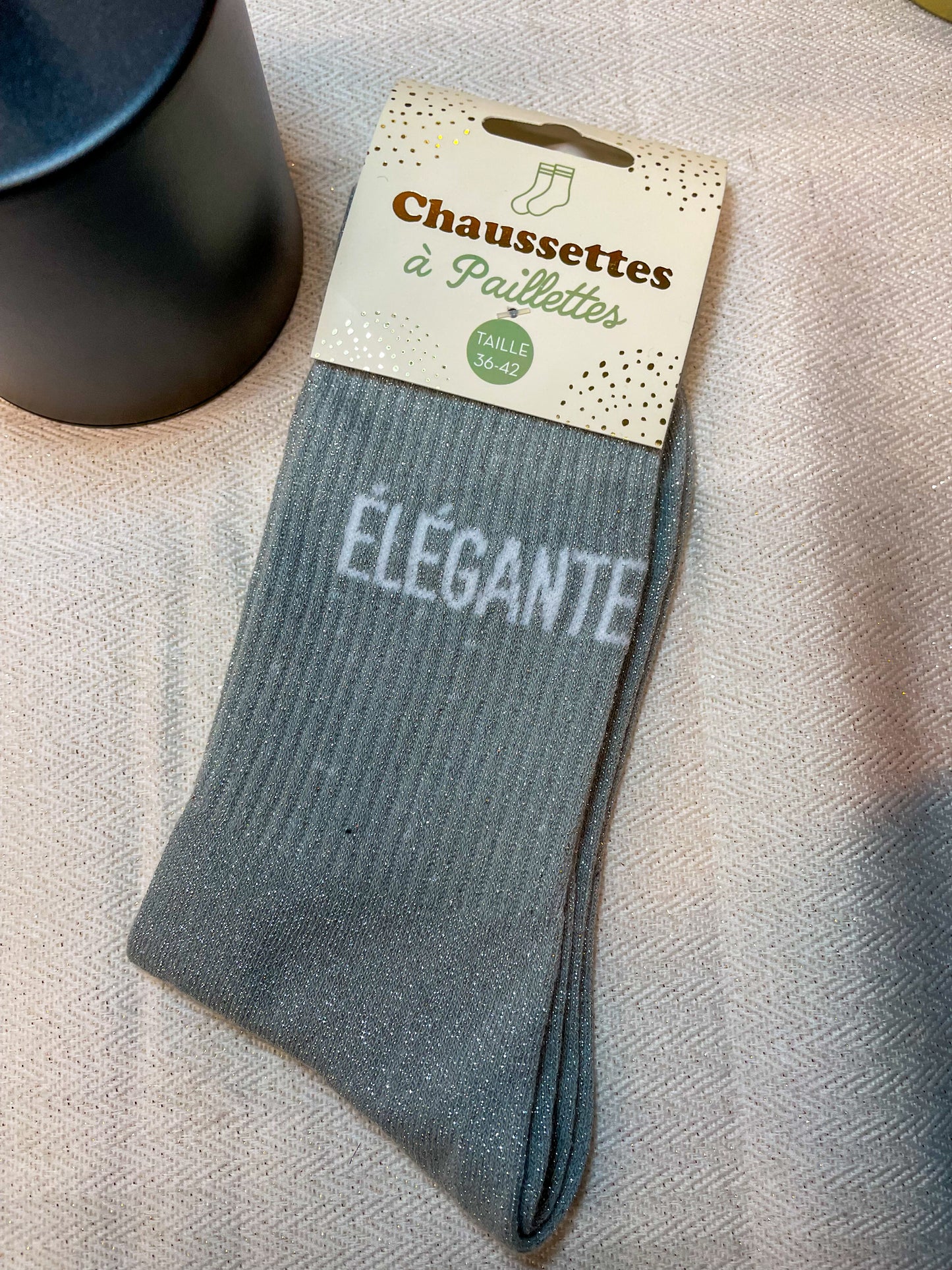 Chaussettes à paillettes