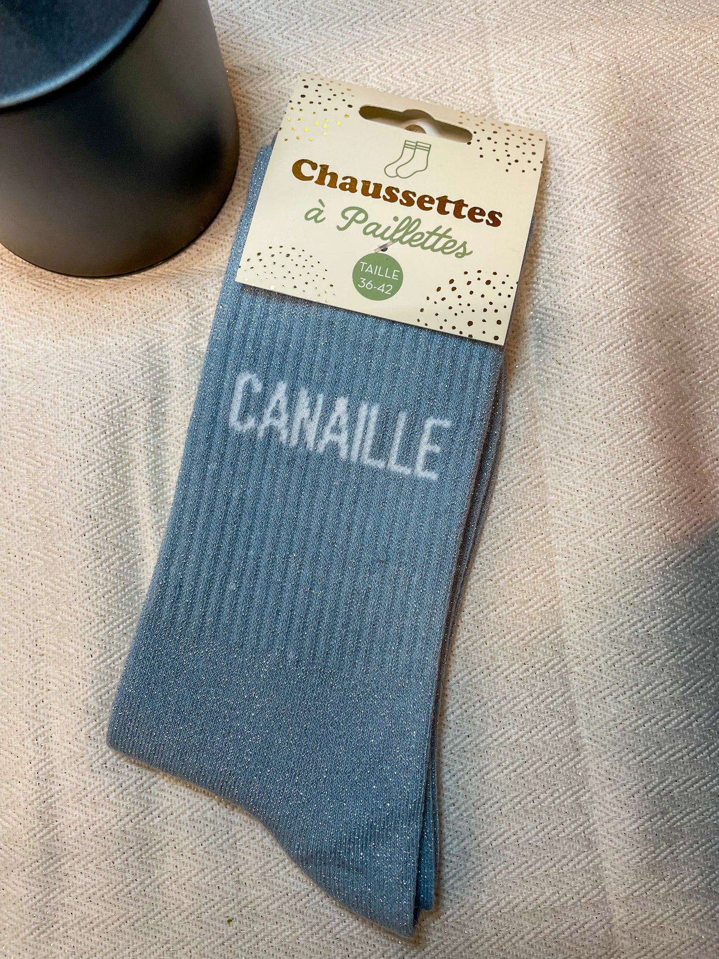 Chaussettes à paillettes